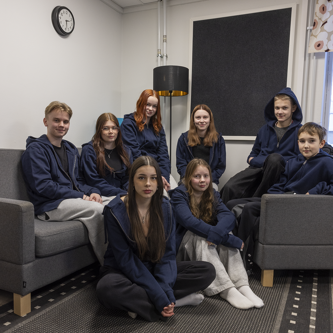 Nuorisovaltuustoon kuuluvat henkilöt